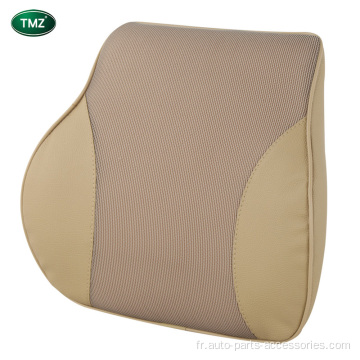 Siège d&#39;auto en maille respirant coussin lombaire confortable